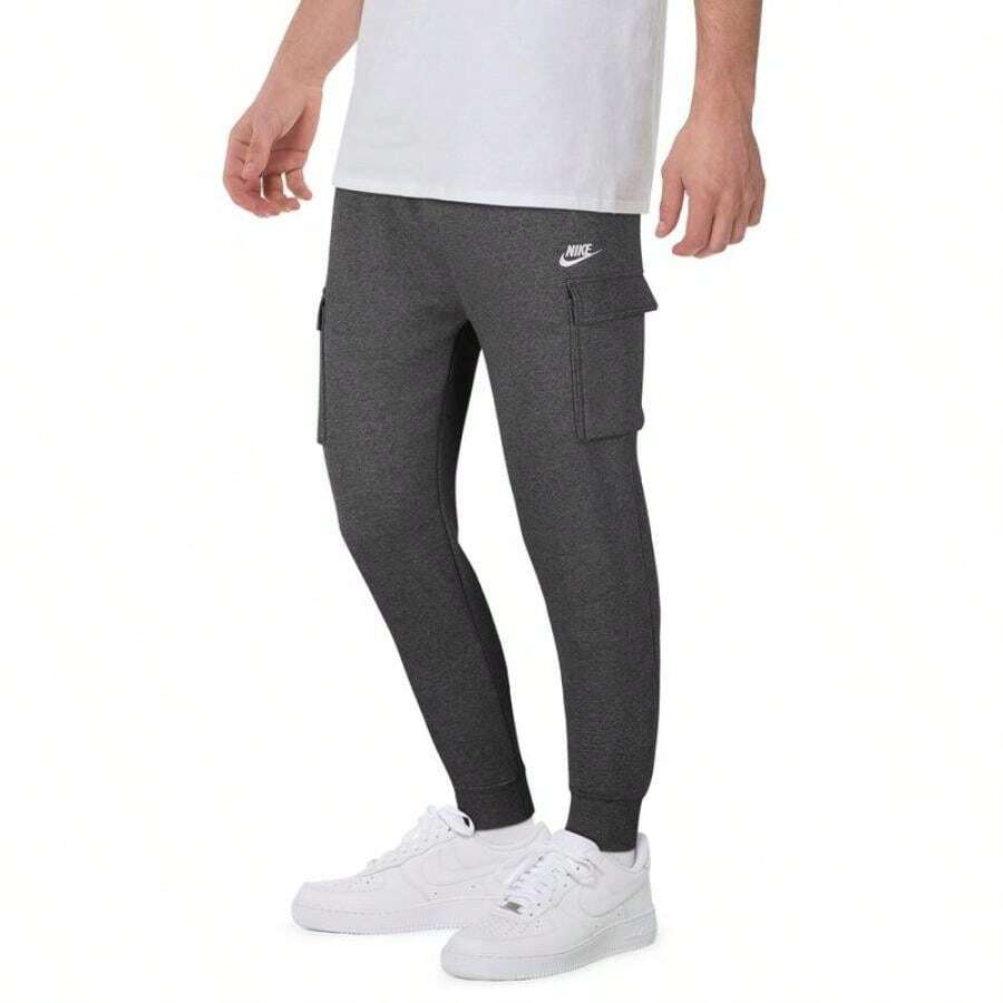 Nike Pantalones Joggers para Hombre - Gris carbón/Antracita/Blanco - Ver 1