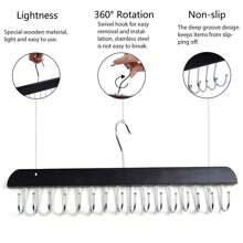 Yamel Hair Extensions Holder Rack 1PC Black Wood Metal Hair Extension Hanger Holder For Styling Braiding Washing Hair