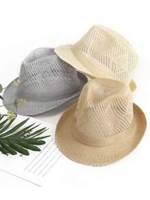 Sombreros de moda para hombres - Gris - Ver 4