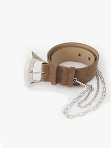 1 Thắt lưng rỗng đa chức năng phong cách Punk kim loại dành cho nữ - Nhiều màu - Xem 9