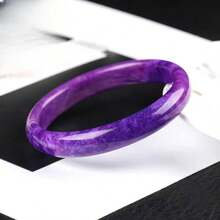 1 Vòng tay đá Sodalite thời trang, đeo hàng ngày - Màu tím - Xem 10