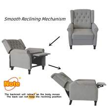 Redde Boo Brand New Recliner Sofa Light Gray Cozy Soft Living Room Sofa Chair