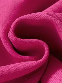 2pcs/Set Young Girl Letter Print Half Zip Hoodie And Flared Pants 2-4Y Spring Autumn New Arrival