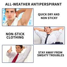 50ml 男士止汗露，48 小时持久清新，消除体臭