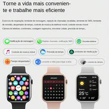 2024 New Original Watch 9 Smart C39 PRO MAX Men Bluetooth Call Body Temperature - 白色 - 查看 8