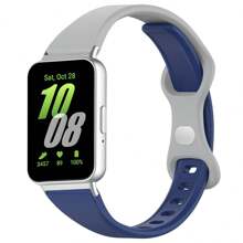Pulseira de Silicone Compatível com Samsung Galaxy Fit 3, Bracelete, Pulseira Compatível com Galaxy Fit3, Acessórios de Substituição da Correia do Relógio Esportivo - Para Galaxy Fit 3 - Visão 15