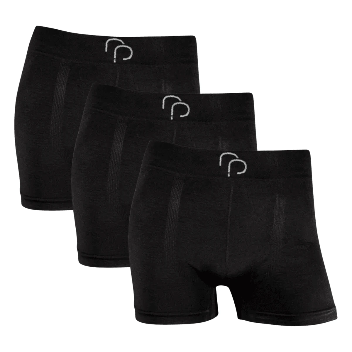 Rafa Parize Kit 3 Men's Boxer Briefs RP Original Adult Men's Premium - 黑色 - 查看 1