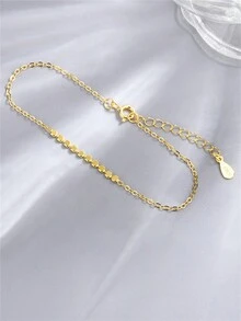 1 Vòng Tay Thời Trang Hình Đĩa Đính Hạt Có Hộp Quà Tặng, Món Quà Thanh Lịch Và Đa Năng Cho Nữ - Vàng - Xem 4