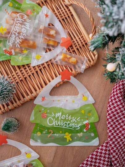 5pcs Christmas Gift Bags, Zipper Handbag For Christmas Party, Gifts Wrapping, Christmas Decorations Christmas Christmas DecorChristmas Decorations Christmas Bags Christmas Gifts Christmas Christmas Decorations Christmas Pajamas Christmas Gifts Christmas Decor