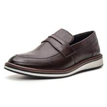Men's Pean Loafer Shoes In Comfortable Leather - 查看 3