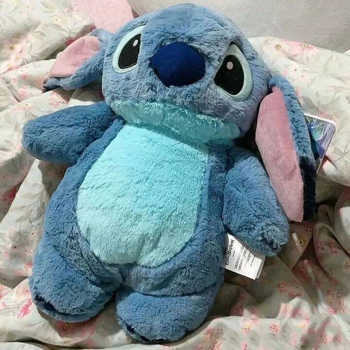Disney ディズニー スティッチ&エンジェル ぬいぐるみ 湯たんぽ