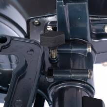 3.5 HP 2 Stroke Outboard Motor CDI Water Cooling Boat Engine Motor Heavy Duty Outboard Motor Fishing Boat Engine Water Cooling - Black - View 9