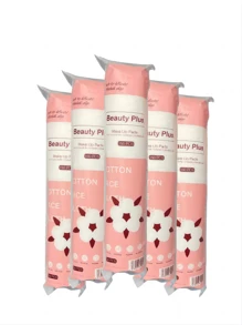 150/300 peças Almofadas Redondas, Disponível com Dupla Face, Macio e de Baixa Alergia, para Removedor Facial e de Olhos e Acessórios de Limpeza