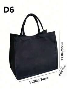 1 Túi Tote Vải Linen Tùy Chỉnh Theo Thiết Kế Của Riêng Bạn, Túi Xách Tay Vải Linen Cá Nhân Hóa Dành Cho Nữ, Thiết Kế Độc Đáo (Ảnh, Phong Cảnh, Hình Minh Họa), Có Thể Gấp Gọn, Dung Tích Lớn, Nhẹ, Thời Trang, Túi Tote/Túi Đeo Vai/Túi Mua Sắm Thông Thường Cá Nhân Hóa, Túi Quà Tặng Cổ Điển Chữ Cái Đầu, Cá Nhân Hóa Cho Đám Cưới, Sinh Nhật, Đi Biển, Ngày Lễ - Nhiều màu - Xem 3