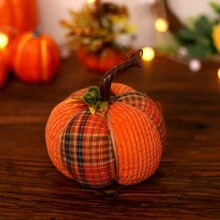 1 pièce de nouvelle décoration de citrouille en tissu pour la fête des récoltes, citrouille orange surdimensionnée avec poignée, décoration de fête de Thanksgiving, convient pour la décoration de la maison, la décoration de scène, la décoration de fête, la décoration de style fermier, la décoration de restaurant, Noël