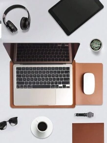 皮革笔记本电脑保护套适用于新款 14 英寸 Pro A2779 A2442、旧款 Pro Air 13、Surface Laptop 第 5 代 13.5