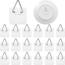10Pcs Invisible Adhesive Plate Hanger Vertical Plate Holders For The Wall Hooks Decorative Plates Wall Holders For Display