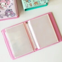 Sanrio 收纳相册Hello Kitty Kuromi Cinnamoroll 卡片夹相册My Melody 3英寸卡片夹迷你卡片收藏周年纪念礼物
