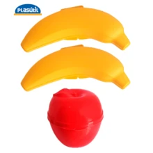 Half Apple Banana Fruit Holder - Plasútil - 黃色 - 查看 2