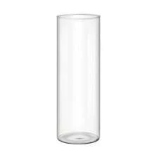 透明玻璃花瓶玻璃圆柱花瓶花卉容器，花瓶非常适合在任何空间展示鲜花 - 彩色 - 查看 14