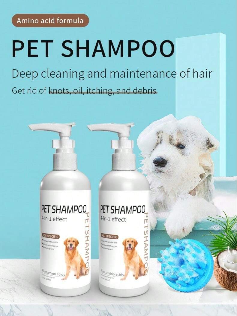 Dog Shampoo And Conditioner For Pets Suitable For Poodle, Samoyed