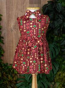 Baby Girls Dresses - 紅色 - 查看 9