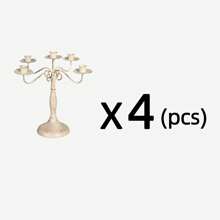 [Retro Style Vintage White]1pc Plain Candle Holder, Minimalist Iron Candle Stand For Dinner Table Wedding Table Center Decoration Candle Table Banquet Party Halloween,Spooky,Autumn,Festival,Holiday ,Winter,Holiday,Festival,Room Decor,Gifts Birthday Graduation