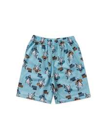Pijama Infantil Masculino Verão Shark Attack - Hey Kids - Mescla