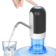 1pc Electric Water Bottle Dispenser, USB Rechargeable Automatic Water Pump, Fits 3-5 Gallon Water Bottles, Portable Drinking Bottle Dispenser For Home, Camping, Office Use