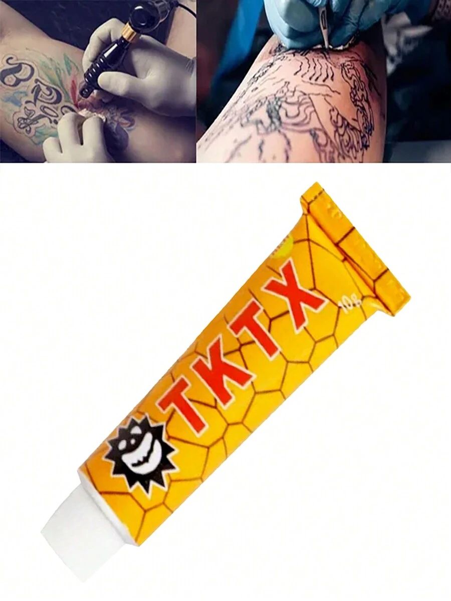 刺青麻膏Extra Strength-6小時最大強度刺青麻膏-刺青麻膏 - 白色 - 查看 1