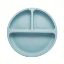 3 Stücke Saug-trennplatten Für Kleinkinder Aus Silikonmaterial, Können In Die Mikrowelle Und Die Spülmaschine Gestellt Werden