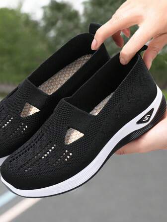 Breathable And Fashionable Sports Shoes, Comfortable And Casual Work Shoes, Anti Slip Shoes For Women, Suitable For Women's Sports Shoes With Hoodies