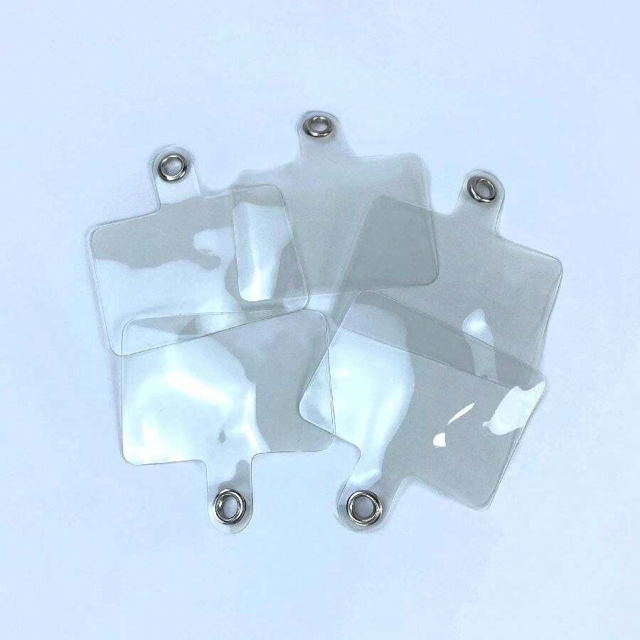 5pcs Phone Lanyard Fixing Card