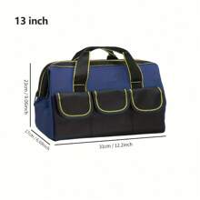 Multifunctional Tool Bags 1680D Waterproof Oxford Cloth Electrician Bag Wear Resistant Thickening Portable Tools Storage Bag Storage