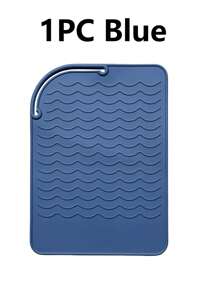 1/2pcs Hot Styling Tool Mat, Universal Size Hair Straightener And Curling Iron Heat-Resistant Mat For Storage And Travel, Hot Styling Tool Mat, Heat Resistant Silicone Hair Styling Mat Storage Heat Insulation Pad For Hair Straighteners, Flat Irons, And Curling Irons, Protect Your Hair Styling Tools With This Non-Slip Silicone Heat Insulation Pad For Restaurant Hotel Commercial - Grey - View 20