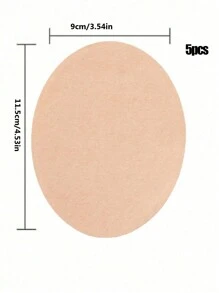 6/10/20/30/40/50 件防擦伤大腿带大腿袜防摩擦防擦伤跑步散步美容大腿保护垫女士，防擦伤大腿内侧垫可防止擦伤和摩擦，夏季男女隐形身体护理，适用于旅行、运动、户外、腰带、贴纸， - 膚色 - 查看 5