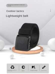 Belt For Men, Student Belt, Casual Versatile Nylon Canvas Outdoor Pants Belt, Suitable For Outdoor Leisure And Daily Use Summer, School Fall, Autumn, Halloween Autumn-Winter Accessories,Suitable For Teens, Youth,Men,Casual, Outdoor, Athletic, Vacation, Graduation Gifts, Birthday, Daily Wear