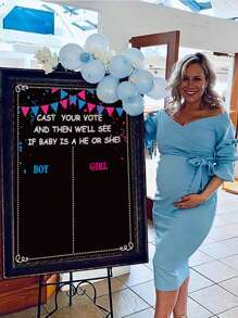 Gender Reveal Decorations - 54 Voting Gender Reveal Games Gender Reveal Ideas Boy Or Girl Baby Shower Games Party Supplies For Gender Reveal Voting Use Gender Reveal Decorbaby Shower Family Decorations Gifts
