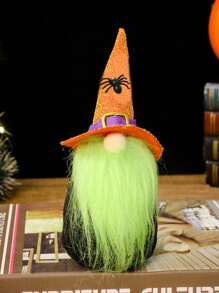 1pc Faceless Doll Halloween Decoration - Multicolor - View 8