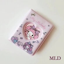 Sanrio 收纳相册Hello Kitty Kuromi Cinnamoroll 卡片夹相册My Melody 3英寸卡片夹迷你卡片收藏周年纪念礼物