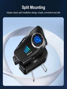 Q28-2X Motorcycle Helmet Bluetooth Intercom 1080P HD Ultra-Wide-Angle Lens 2-Person Intercom Distance 1000 Meters 2PCS - Double Pack - View 5