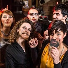 2/10 Pcs Party Mask And Cup Mat Set Versatile Coaster Set Face Covers Cup Mats Cup Pads Paper Material For Cups,Halloween - Multicolor - View 1