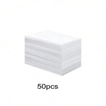 一次性床单 100 片 31 英寸 X 71 英寸按摩床单无纺布 SPA 床罩透气适用于按摩美容纹身（白色） - 白色 - 查看 11