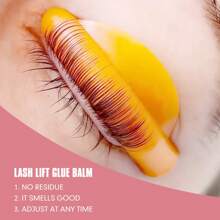 Libeauty Lash Lift Glue Balm Lash Lift Adhesive Strong Sticky Fruit Flavor - Rose