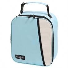 1pc Dopamina Graphic Isolado Saco de Almoço, Grande Capacidade Tote Para Crianças