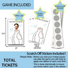 30 张空白卡片需要您自己填写可爱的新娘送礼会游戏 - 刮刮乐新娘送礼会游戏。有趣的单身派对游戏 - 谁有新娘，回到学校情人节 - 新娘款 - 查看 2