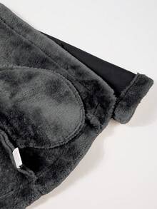 Risissida 女士多功能户外夹克，带人造毛领 - 穿上我们最新的秋季系列冬装，保持舒适 - 黑色 - 查看 5