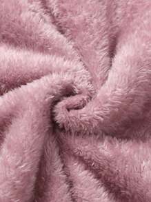 1pc Women Casual Minimalist Versatile Mid-Length Jacket, Removable Hood, Solid Color, Outdoor Thermal Lined, Cinched Waist, Winter,Fleece,Skiing