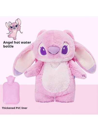 Disney ディズニー スティッチ&エンジェル ぬいぐるみ 湯たんぽ
