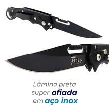 Kit With 3 Pocket Knives For Survival, Camping, Hunting, Fishing - màu đen - Xem 5